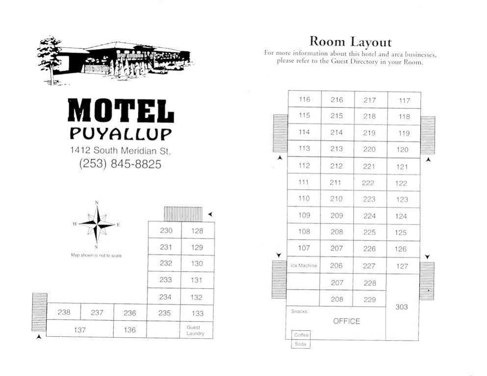 Motel Puyallup Kültér fotó